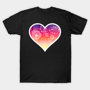 Kawaii Magical Sunset Heart T-Shirt